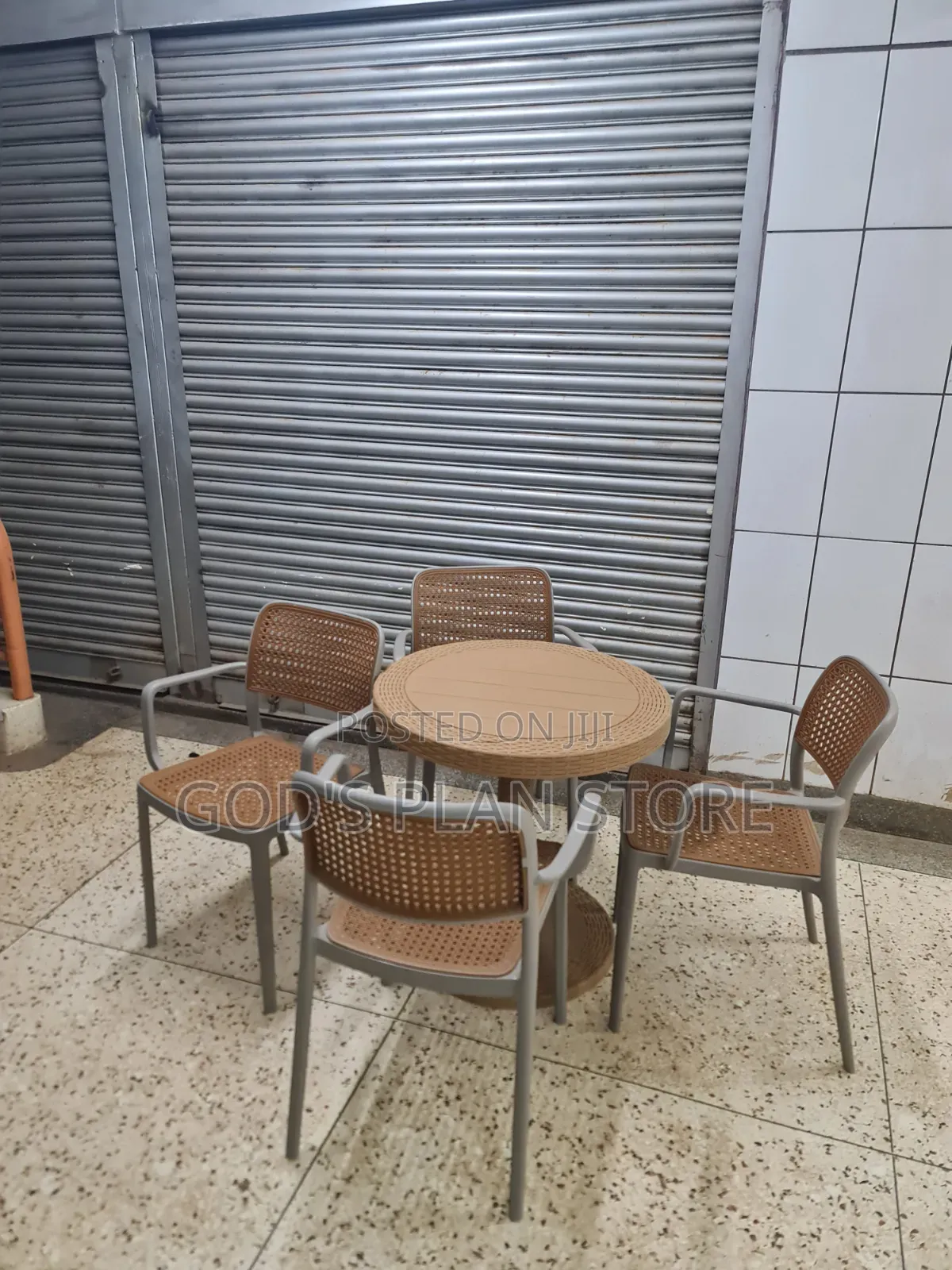 Full Set of Plastic Table and Chairs Plastic Table and Chairs