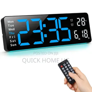 Digital Wall Clock, Digital Clock Led Large Display