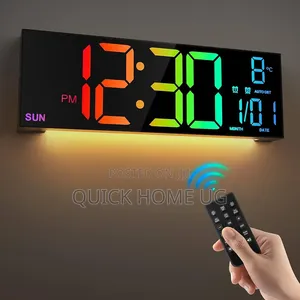 Digital Wall Clock, Digital Clock Led Large Display
