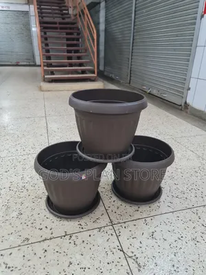 Vegas Plastic Flower Pots Plastic Flower Pots
