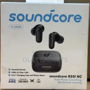 Soundcore R50i NC Earbuds - 45H Playtime Case Phone Stand, Dual Conn