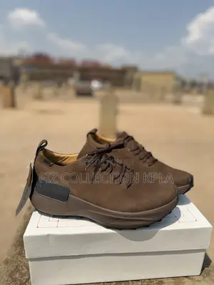 Ecco Coffee Heritage Brown Leather Casual Sneakers
