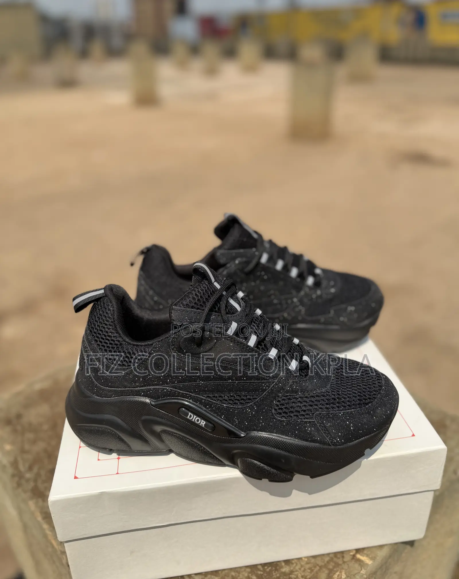 Dior B22 Chunky Reflective Casual Sneakers