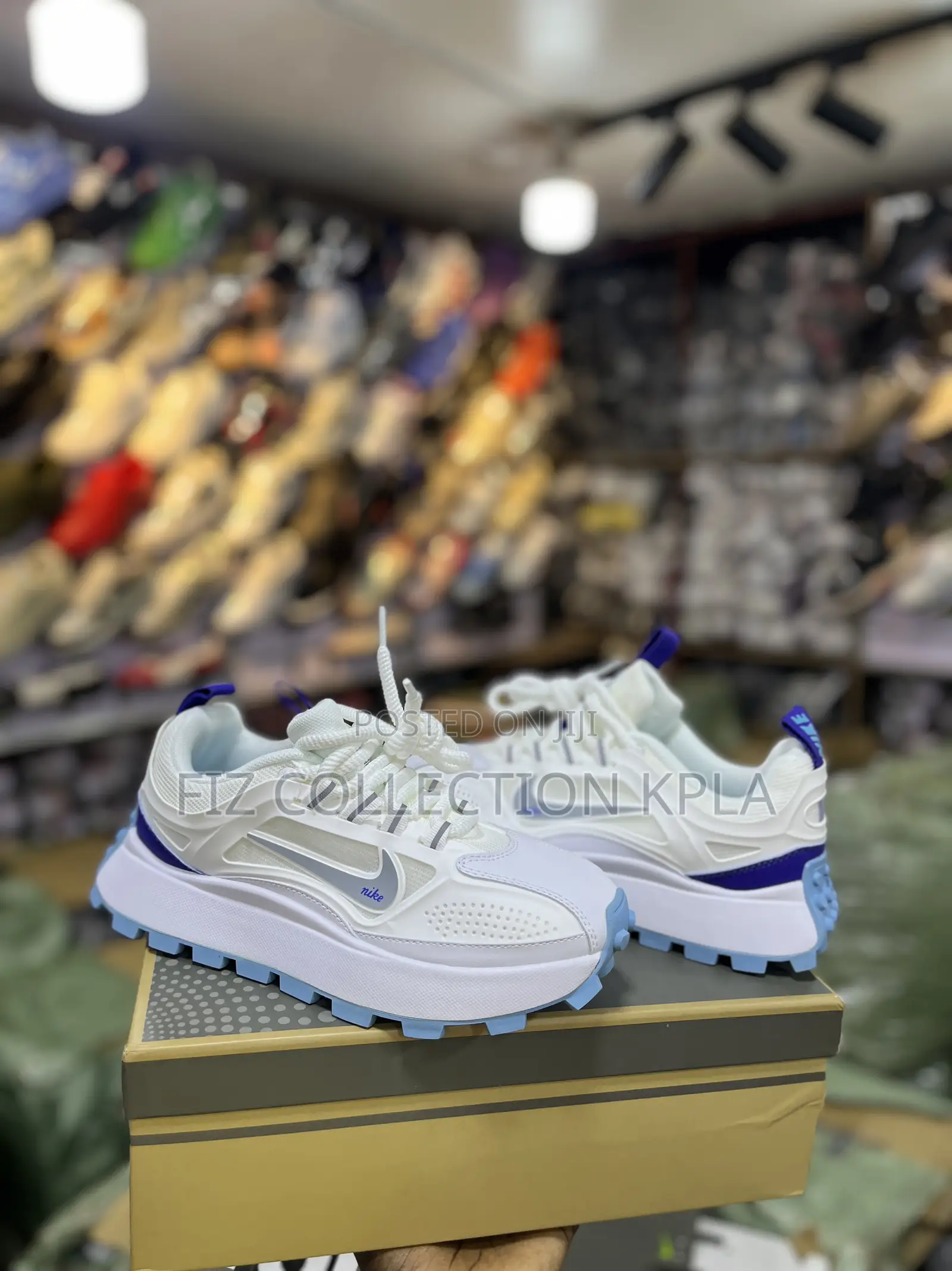 Nike Bailleli Blue Accent Casual Sneakers