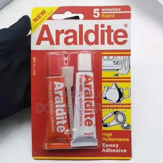 Araldite 1pc Adhesive Araldite Epoxy 2x17ml White, Red