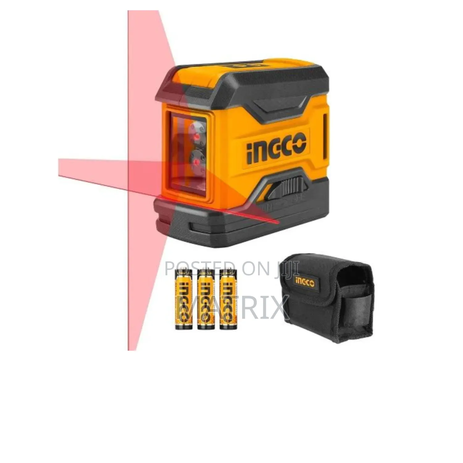 INGCO Laser Leveler Horizontal and Vertical Cross-Line Lazer Tool