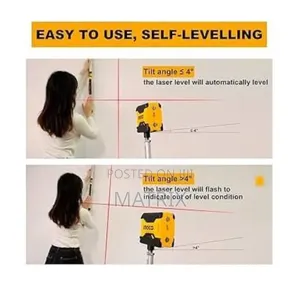 INGCO Laser Leveler Horizontal and Vertical Cross-Line Lazer Tool