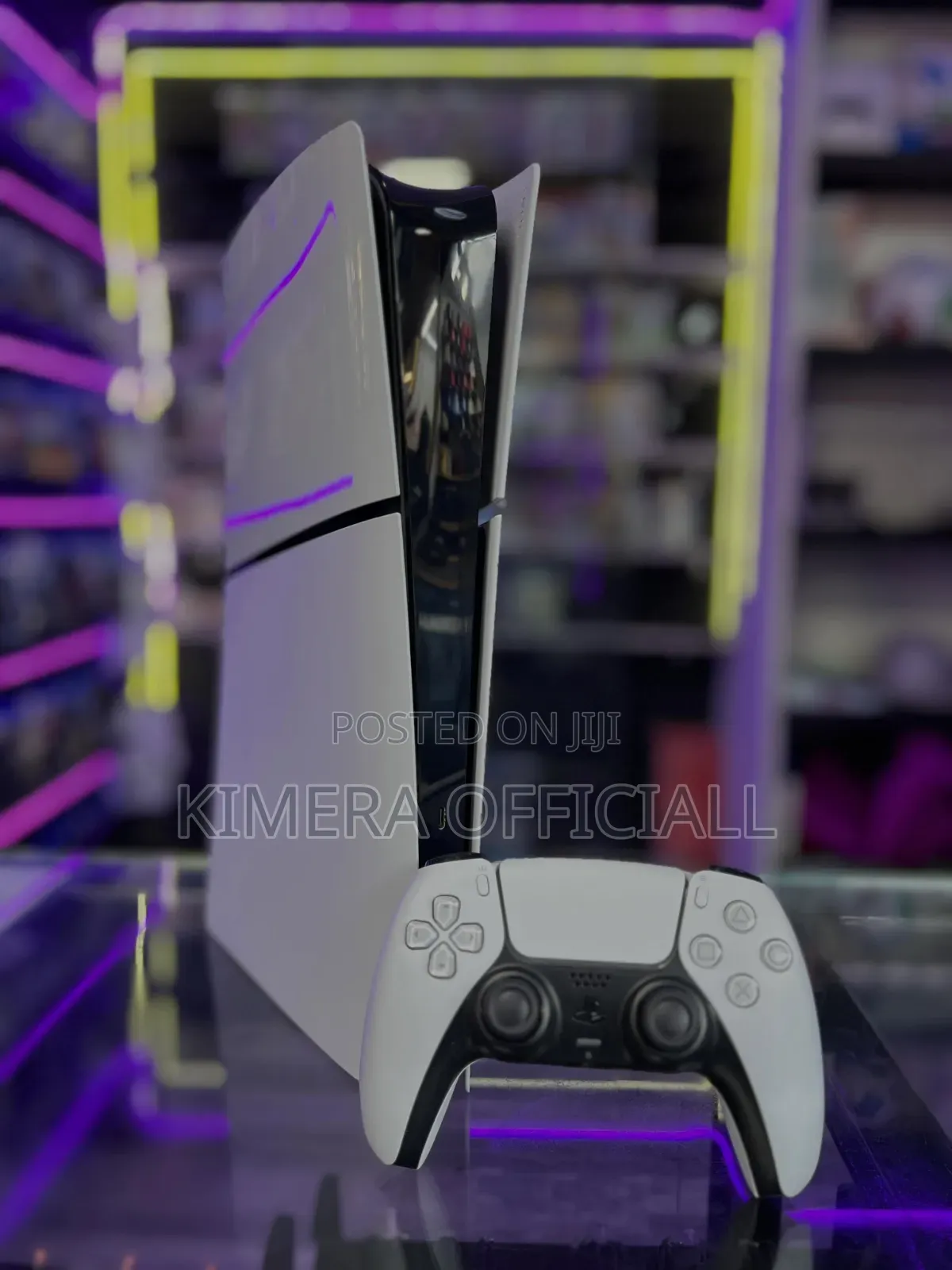 PS5 Slim Digital Console 1TB - Pure Digital High-Speed Performance