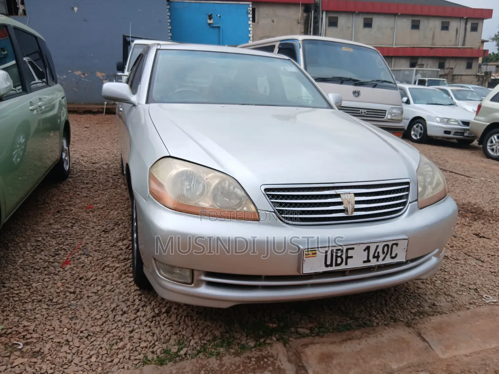 Toyota Mark II 2004 Silver