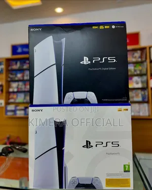 Brand Ps5 Consoles. Ps5 Slim Consoles. Both Digital and Disc Versions