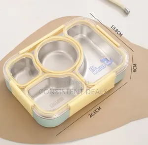 Durable Stainless Steel Bento Lunch Box