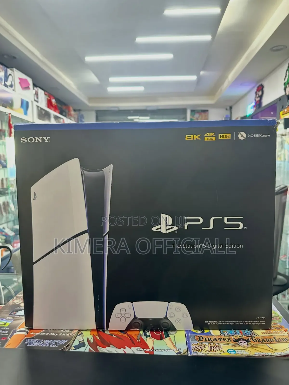 PS5 Slim Digital System - Epic Disc-Free Adventures Await You