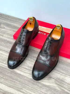 Men’s Dark Brown Oxford Dress Shoes