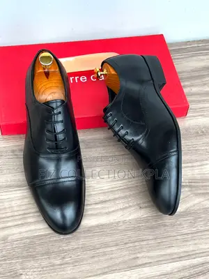 * Classic Black Formal Leather Shoes