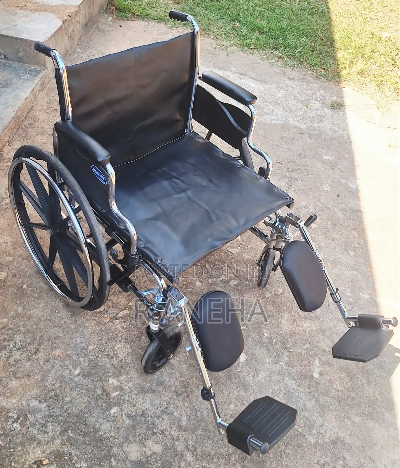 Two Wheeled-Foldable Medical Walker