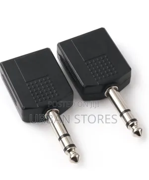 6.35mm Stereo Audio Splitter Adapter