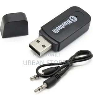 Bluetooth Music Receiver Adapter With Built-in Mic and 3.5mm