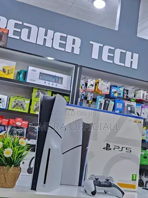 Brand New Playstation 5 Slim Disc Version + 1 Controller in Uganda