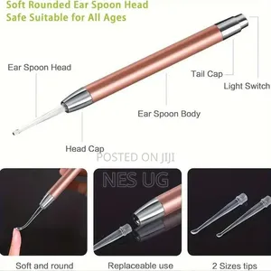 Luminous Ear Wax Picker / Ear Cleaner for All Adults
