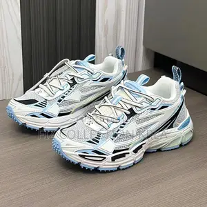 Off White BRB White Blue Sneakers