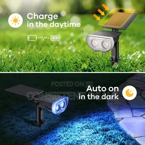 Solar Landscape Spotlights,Solar Outdoor Lights