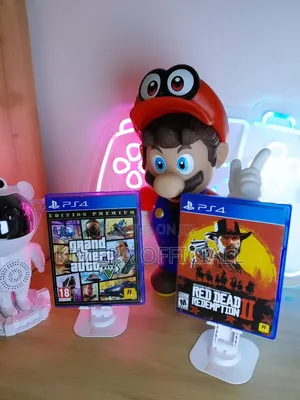 PS4 Game CDs: Brand New GTA 5 and Red Dead Redemption 2