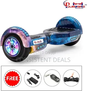Electric Hoverboard Features 6.5-Inch Tires