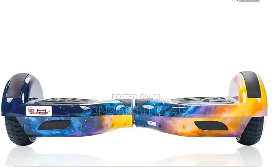 Electric Hoverboard Features 6.5-Inch Tires
