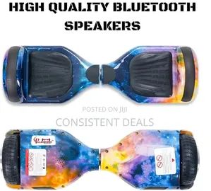 Electric Hoverboard Features 6.5-Inch Tires