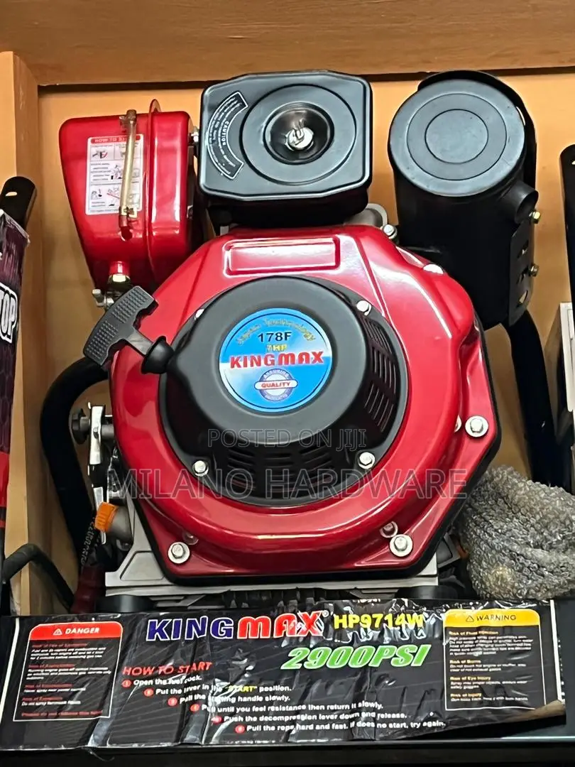 Kingmax 178F Diesel Engine Pressure Washer.