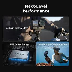 DJI Osmo Action 6 Adventure Combo, Action Camera With 1/1.1′′ Sensor
