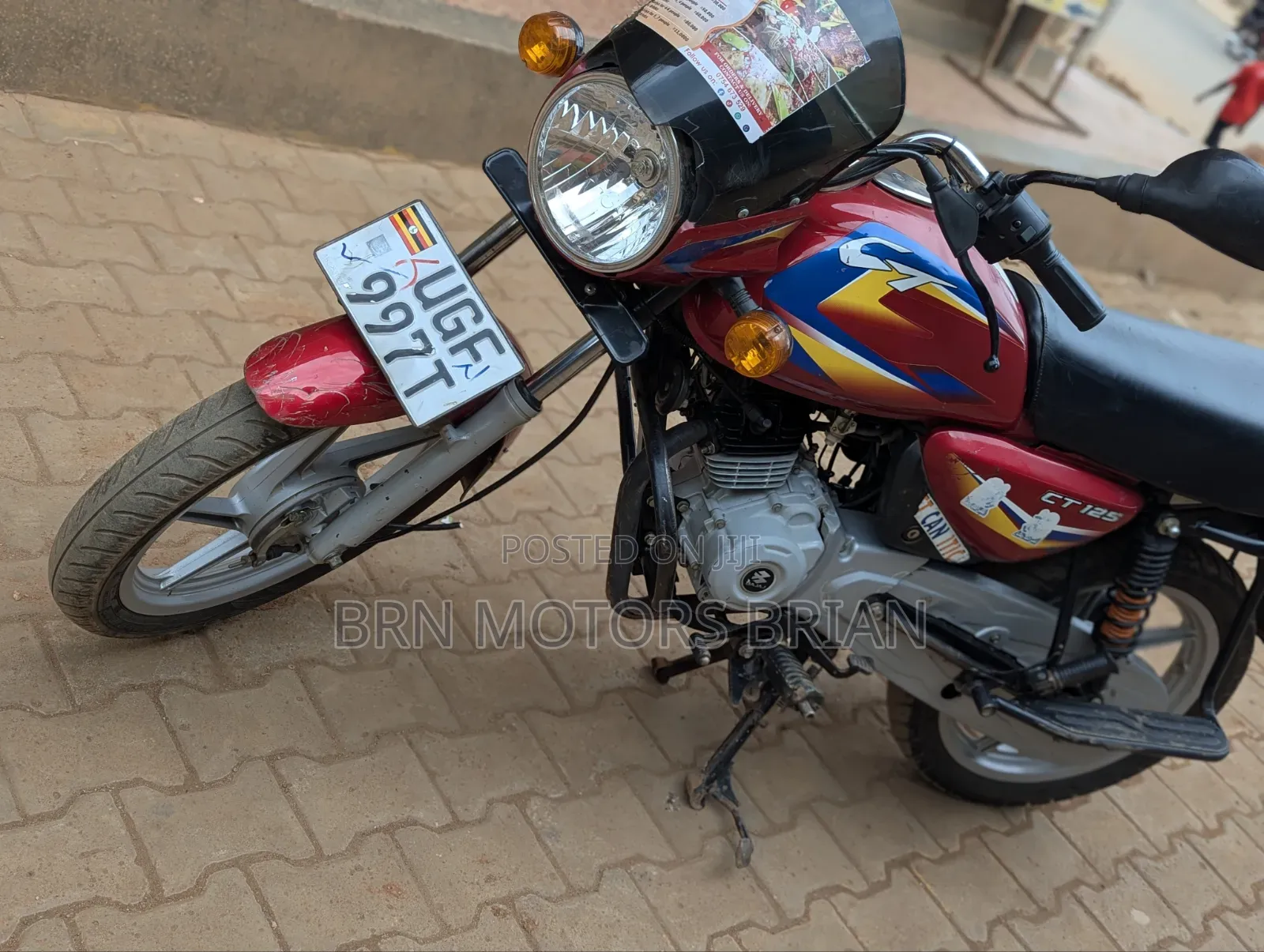 Bajaj Boxer 125 2024 Red