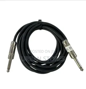 6.35mm (1/4 Inch) Male-to-Male Mono Audio Cable