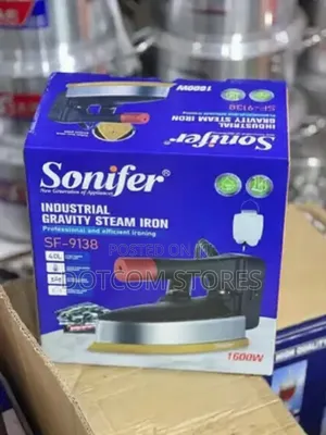 Sonifer SF-9137 Industrial Gravity Steam Iron