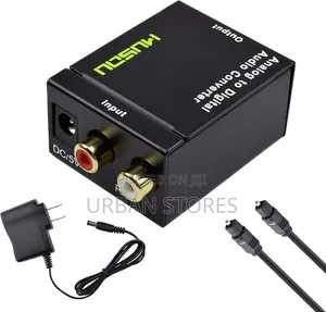 Analog to Digital Optical Toslink Coaxial Audio Converter