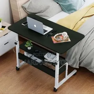 Mobile Laptop Desk With Lockable Casters for Easy Movement
