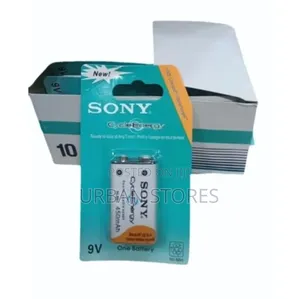 Sony Cycle Energy 9V Rechargeable Battery 450mah