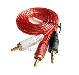 3.5mm Stereo Jack to 2RCA Male Audio Cable 10metres