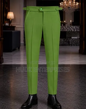 Beltless Pant Lemon Green