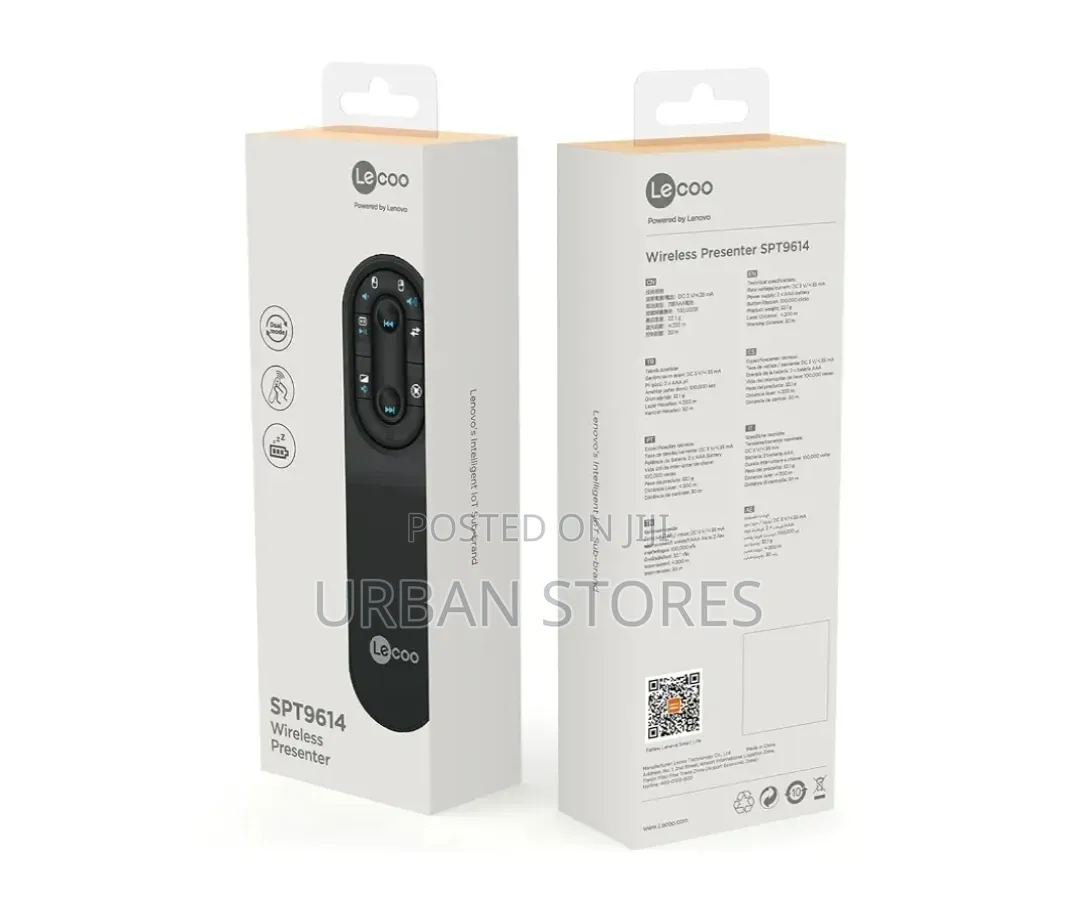 Lenovo Laser Presenter Wireless Presentation Remote