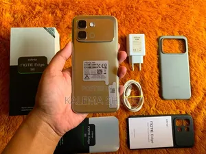 New Infinix Note Edge 256 GB Gold