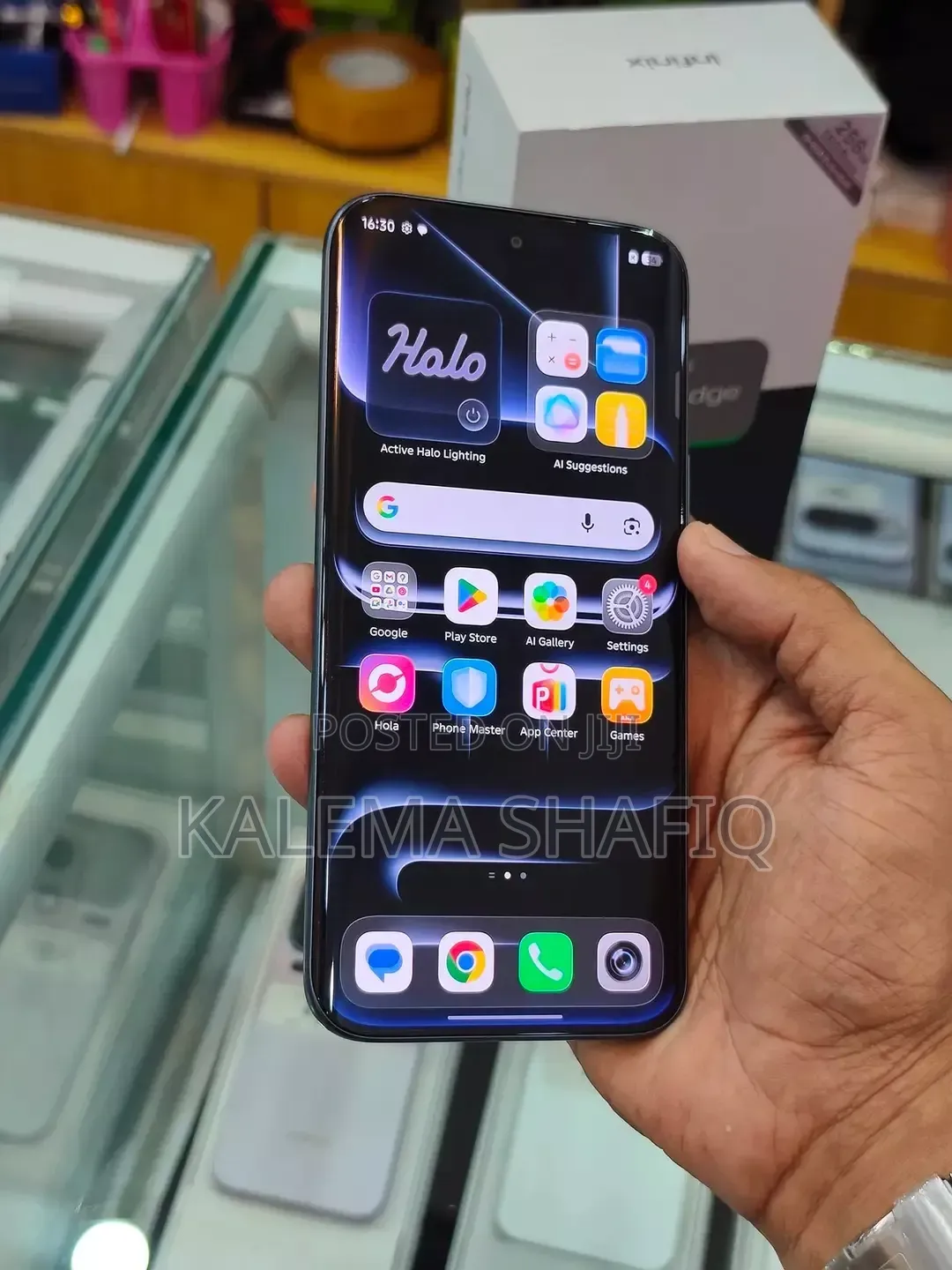 New Infinix Note Edge 256 GB Gray