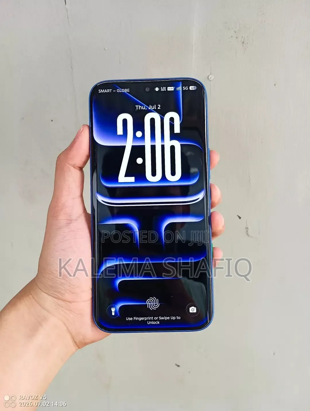 New Infinix Note Edge 256 GB Gray