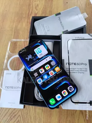 New Infinix Note 60 Pro 256 GB Blue