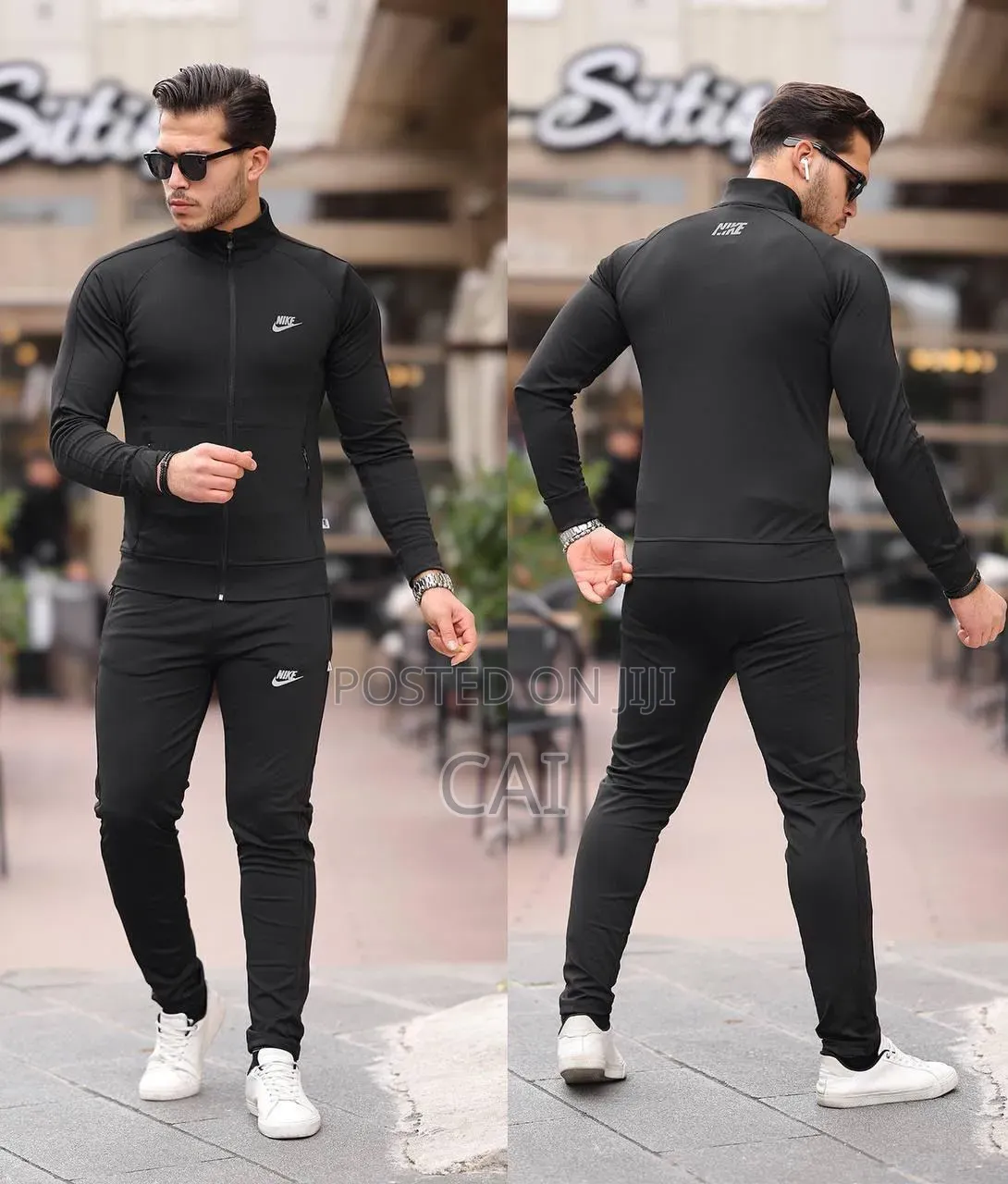 Nike Black, Navy Tracksuit