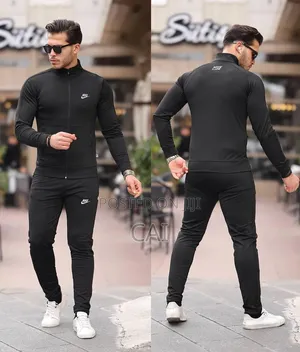Nike Black, Navy Tracksuit