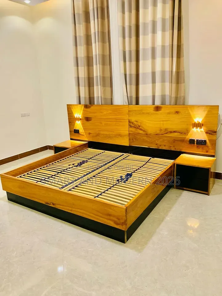 Twin Size Pine/ Wood Floor/ Bed With /Heightened
TelevisionBed/