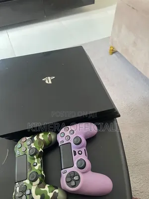 Chipped PS4 Slim Gaming Console System With 2 Controllers and 12 Games
