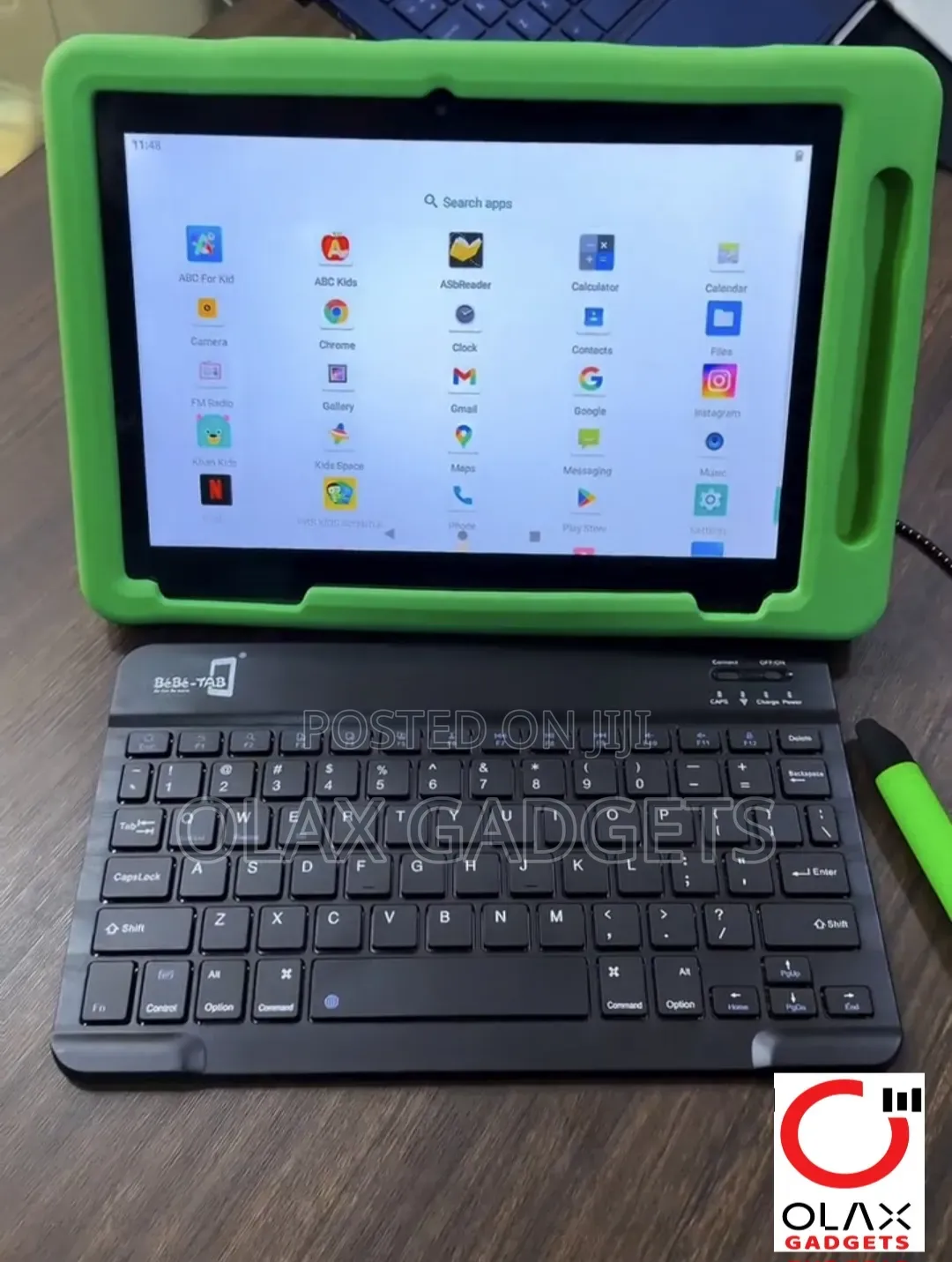 Bébé-Tab School Mate 10 Kids Educational Tablet With Headsets,keyboard