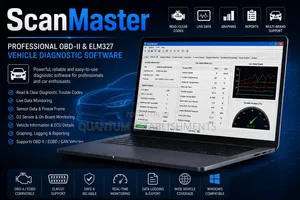 ScanMaster Professional OBD-II and ELM327 Vehicle Diagnostic Software
